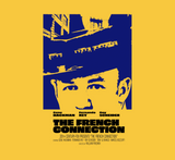 The French Connection Vintage poster William Friedkin T Shirt yellow or white