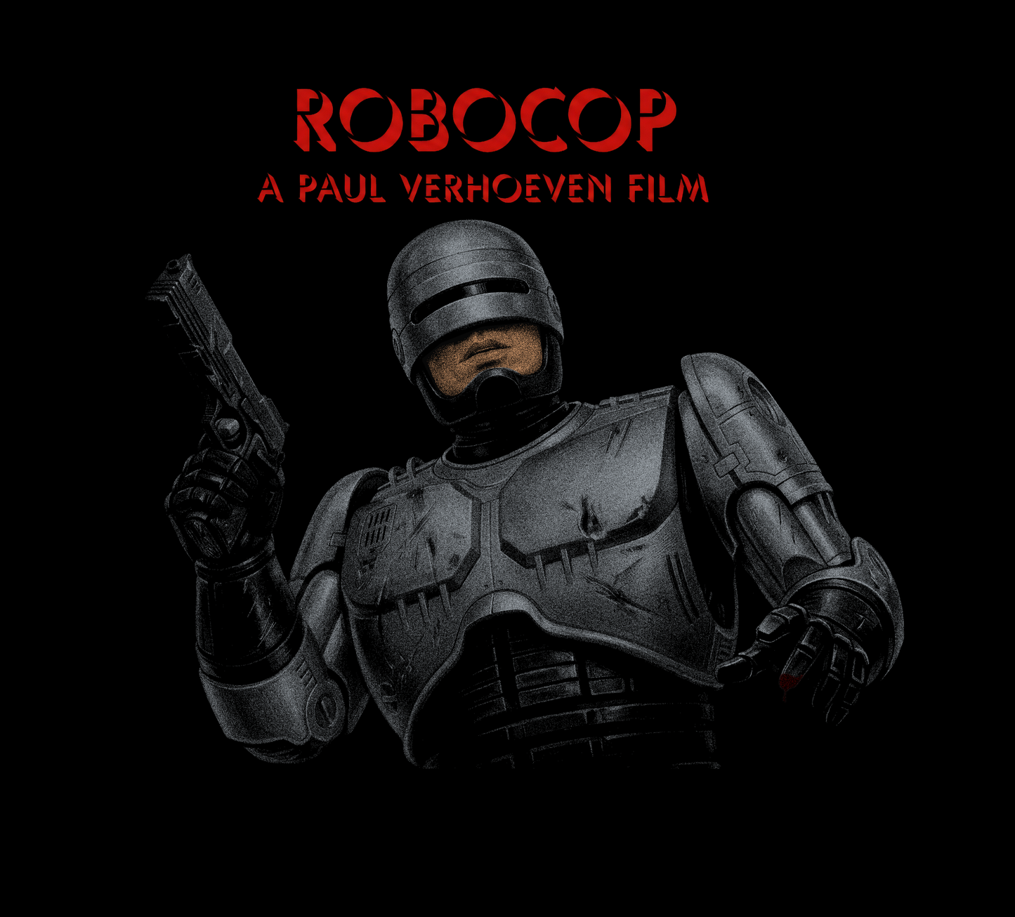 Robocop meets Queen News of the World mash up T Shirt