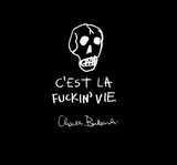 Charles Bukowski C'Est La F'n Vie" Hand Written Note and Sketch Unisex Softstyle T-Shirt