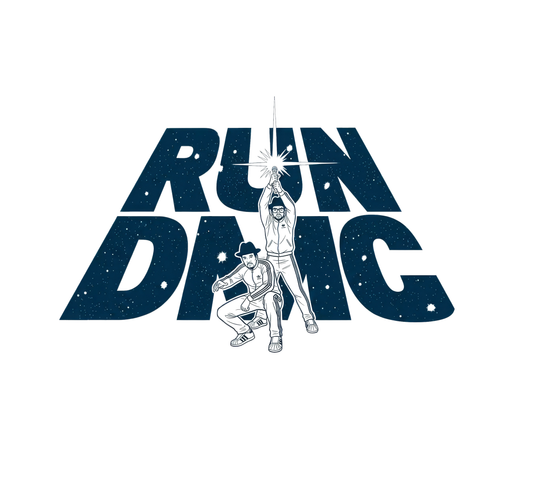 Reverend Run and Darryl McDaniels meets Star Wars blue ringer T-Shirt