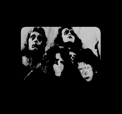 KISS Early Days band photo T-Shirt