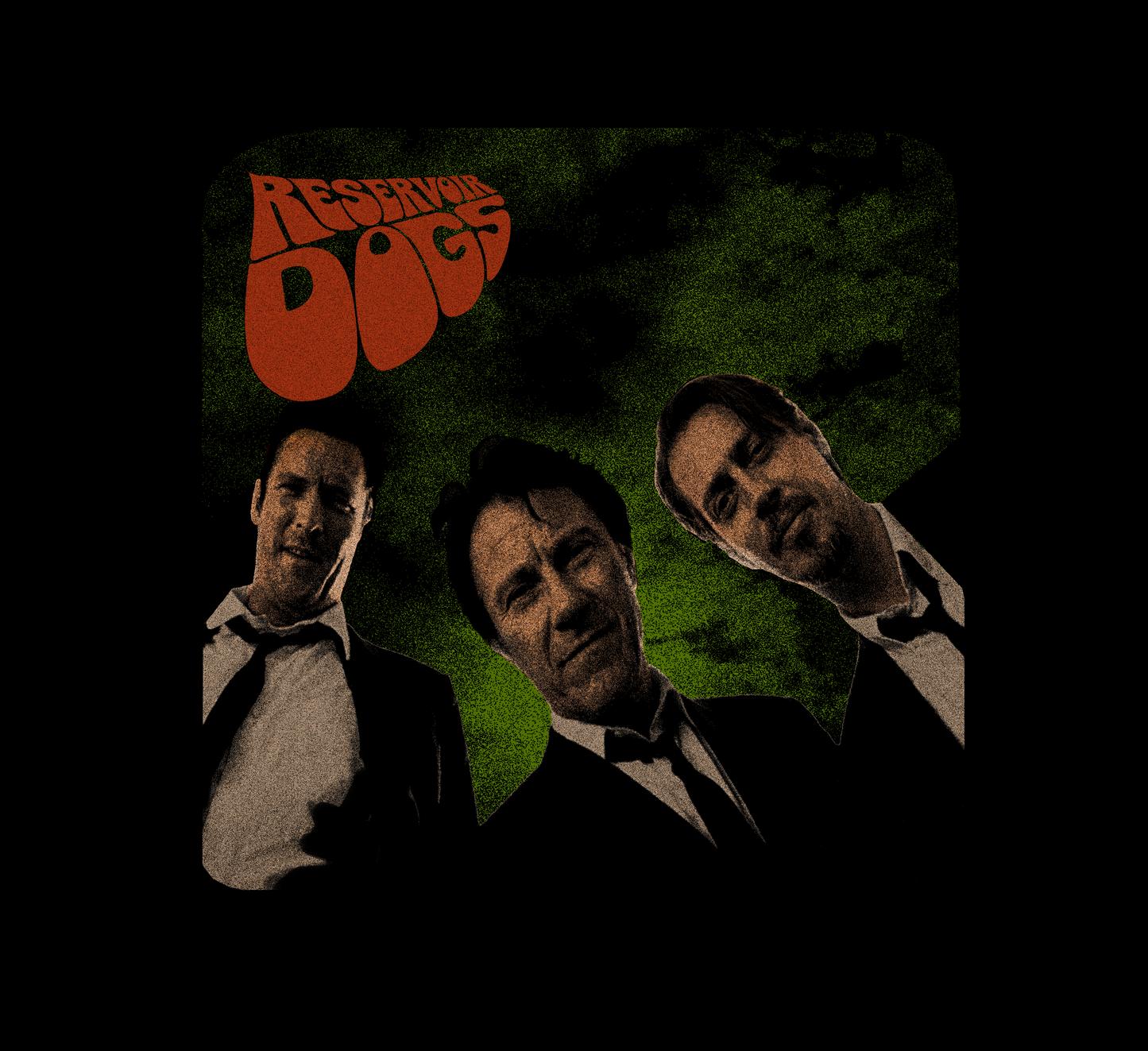 Reservoir Dogs meets Rubber Soul Tarantino Fab 4 mash up T-Shirt