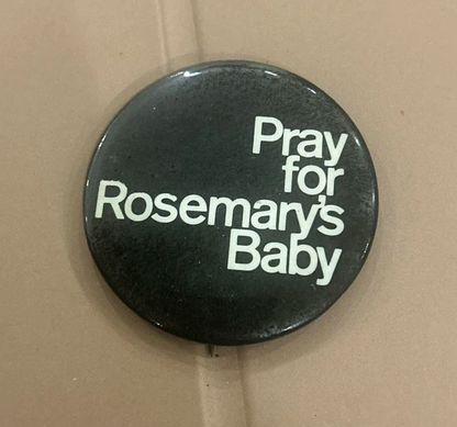 Rosemary's Baby “Pray for Rosemary’s Baby” 1968 faithful reproduction from the original