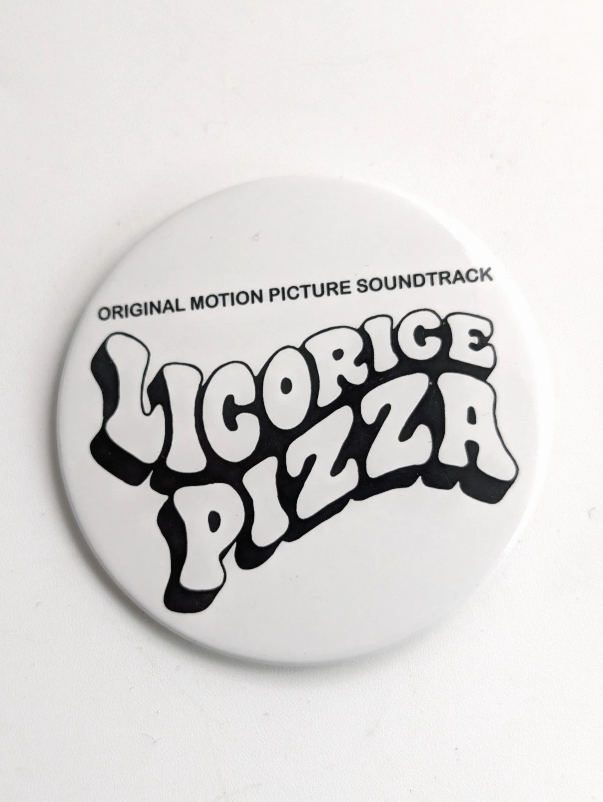 Licorice Pizza Soundtrack PT Anderson promo button
