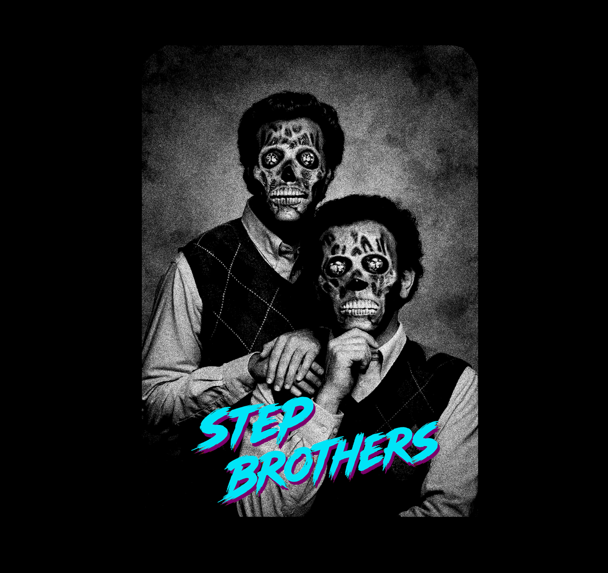 Step Brothers meets They Live mashup T-Shirt