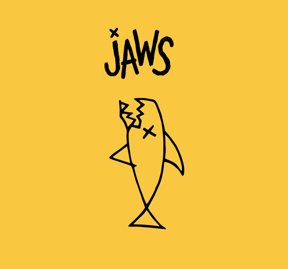 Flipper meets Jaws music film mash up T-Shirt