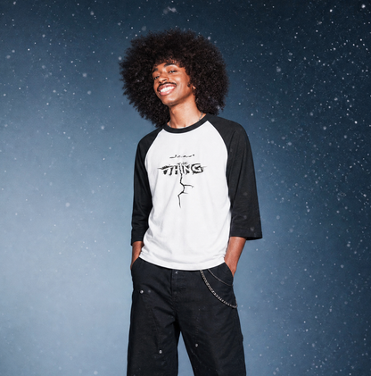 The Thing Raglan Shirt Retro Horror Tee