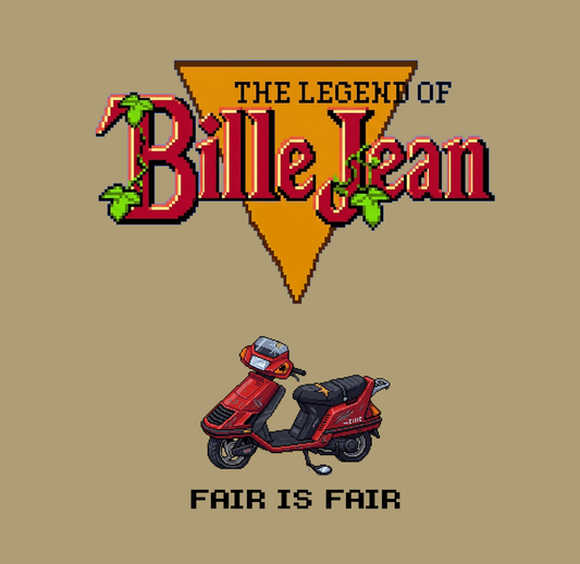 Legend of Billie Jean meets classic arcade Fair is Fair! mash up T-Shirt