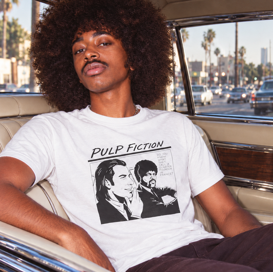 Pulp Fiction meets Sonic Youth mash up T-Shirt | Tarantino