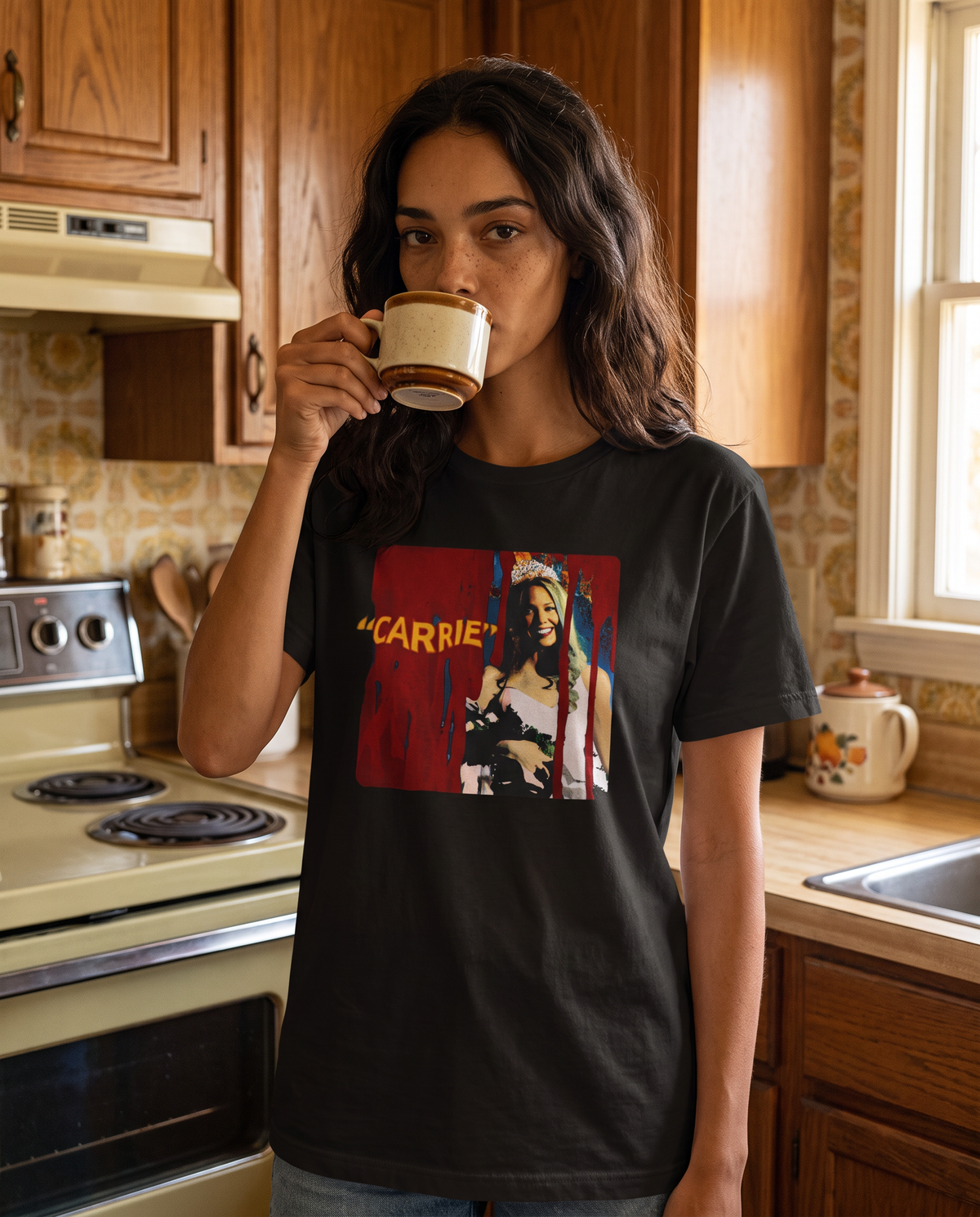 CARRIE Brian Depalma classic horror T-Shirt