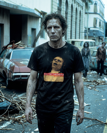 Day of the Dead meets Radiohead The Bends mash up T-Shirt