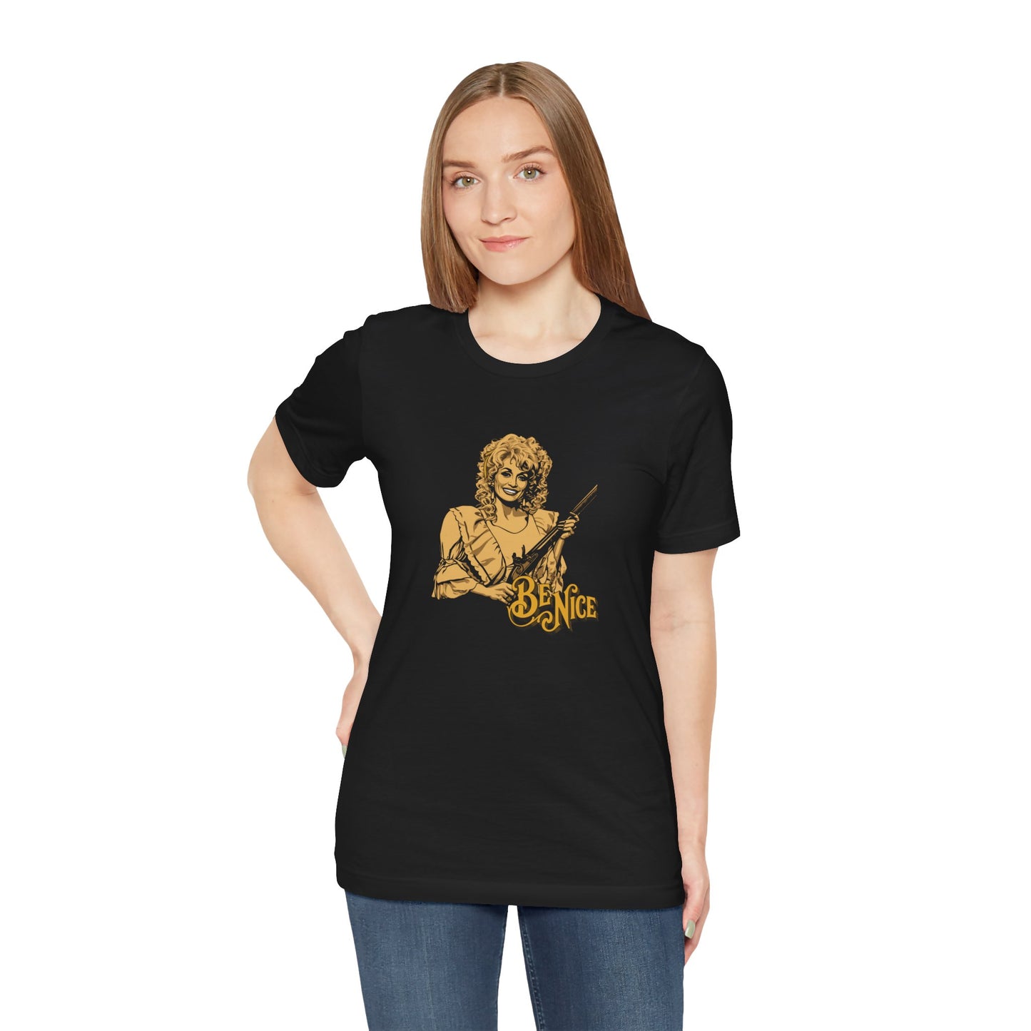 Dolly says "Be Nice” vintage style T-Shirt