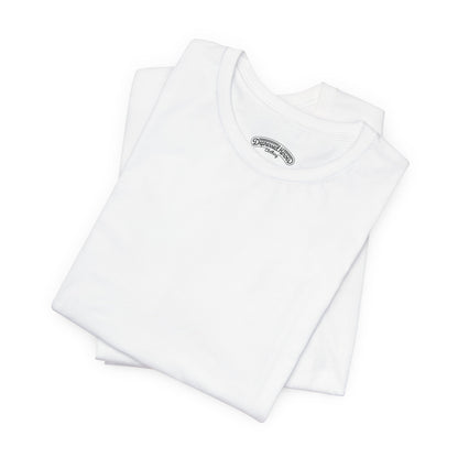 Fargo minimalist design, with title on sleeve  t-shirt