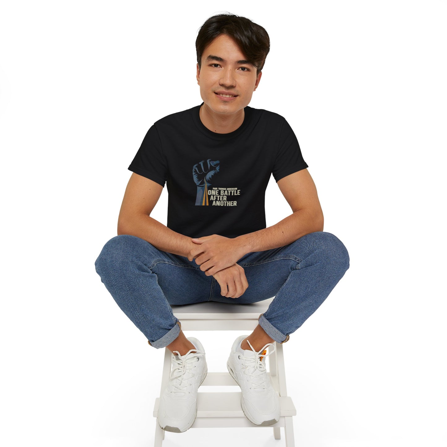 One Battle After Another protest fist PT Anderson T-Shirt