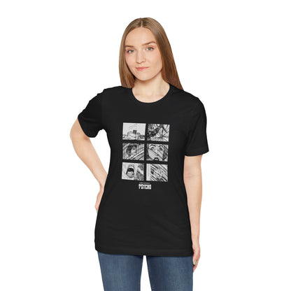 Psycho storyboard shower sequence Alfred Hitchcock horror T Shirt