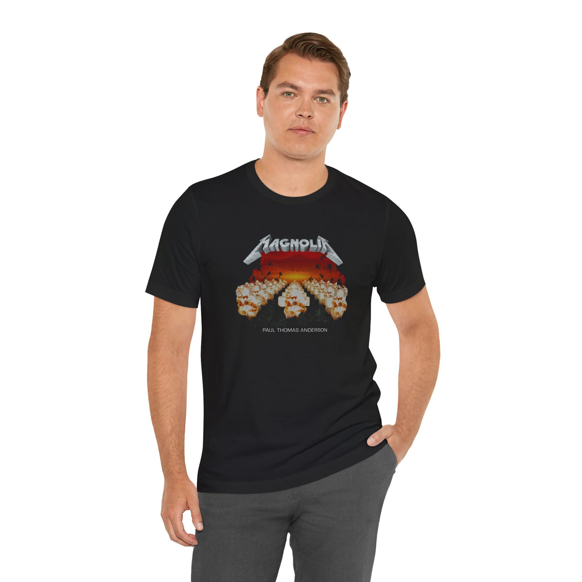 Metallica meets Magnolia Album Art Mash Up Tee