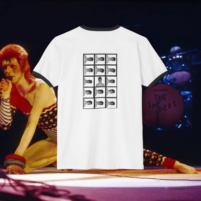 David Bowie 70's era double sided ringer T-Shirt
