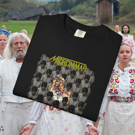 Anthrax meets Midsommar horror film mash up T-Shirt — Among the Living