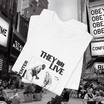 They Live meets Black Flag mash up T-Shirt