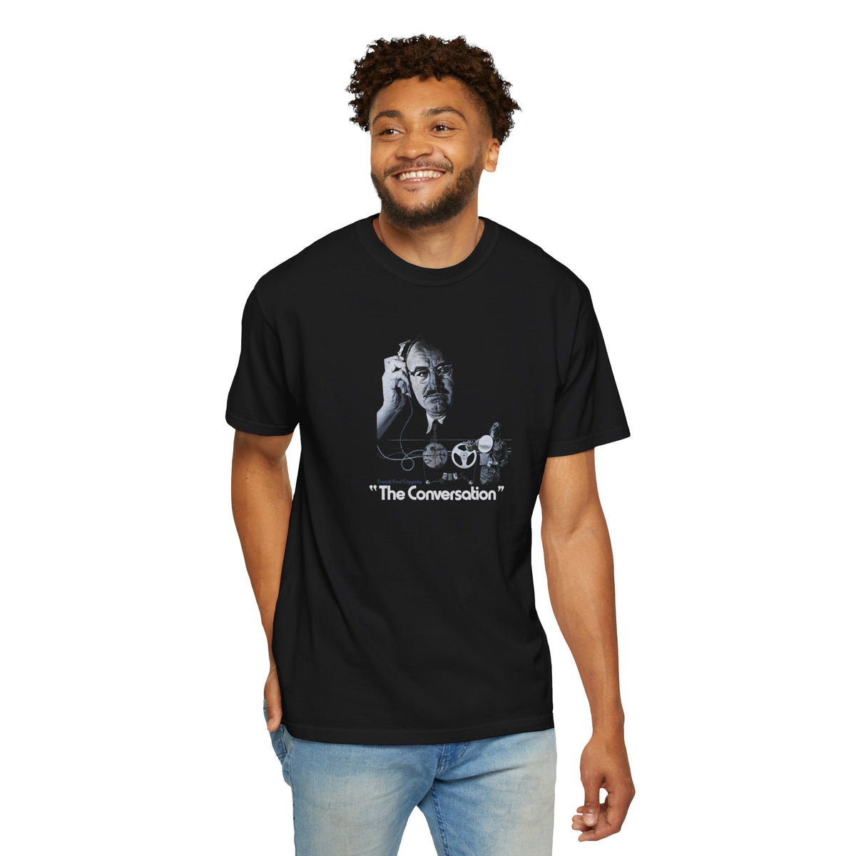 The Conversation Gene Hackman Francis Ford Coppola film t-shirt