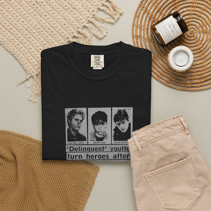 The Outsiders 'Delinquent Youth' double sided T-Shirt