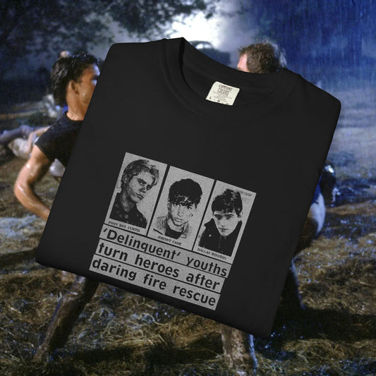 The Outsiders 'Delinquent Youth' double sided T-Shirt