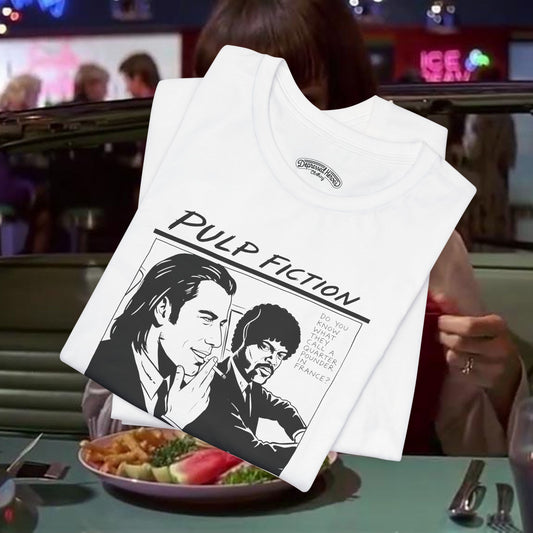 Pulp Fiction meets Sonic Youth mash up T-Shirt | Tarantino