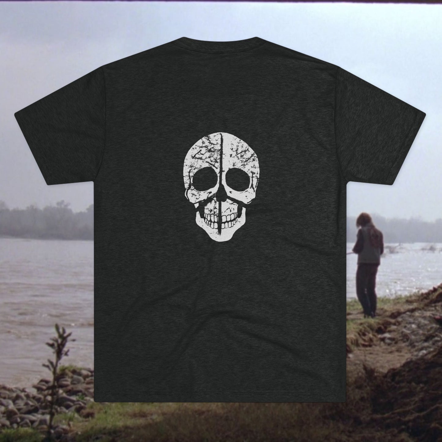 River's Edge 1986 film double sided  tri blend T-Shirt