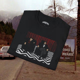 Twin Peaks David Lynch and The Arm Black Lodge Scene T-Shirt