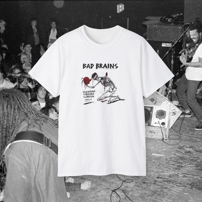Bad Brains Ukranian Culture Center LA 1981 vintage flyer T -Shirt