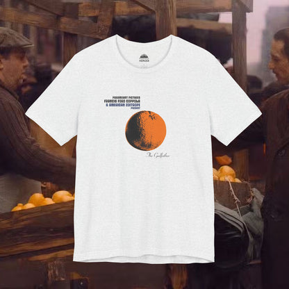 The Godfather Orange Parody Shirt, Velvet Underground Mashup Tee,  Funny Movie Music Fan Gift, Retro Film Art Graphic T-Shirt