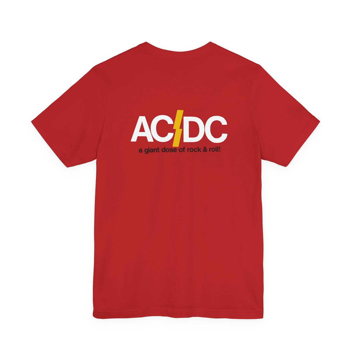 AC/DC vintage style double sided T-Shirt