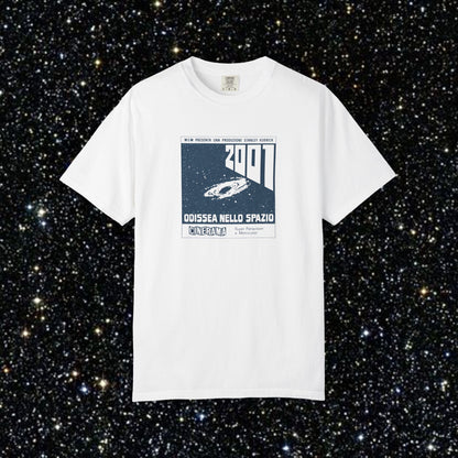 2001: A Space Odyssey Poster T-Shirt | Vintage 1968 Italian Film Art