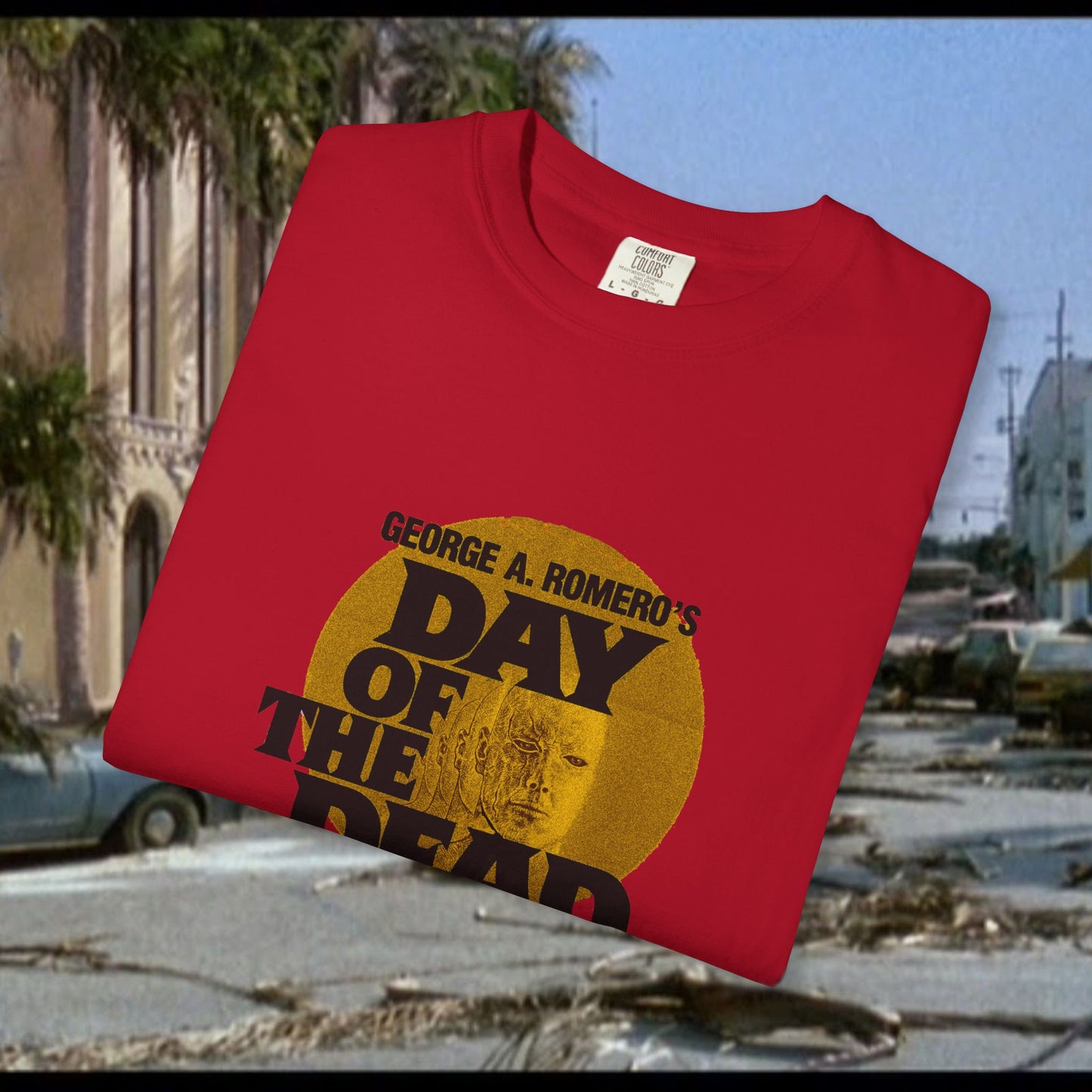 Day of the Dead Graphic T-Shirt — Vintage Horror Movie Design