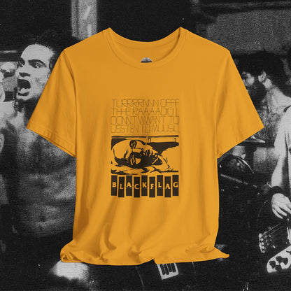 Black Flag Turn off the Radio...vintage style t-shirt