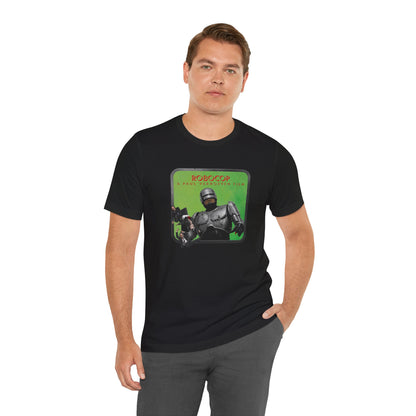 Robo Cop meets Queen's News of the World mash up T Shirt
