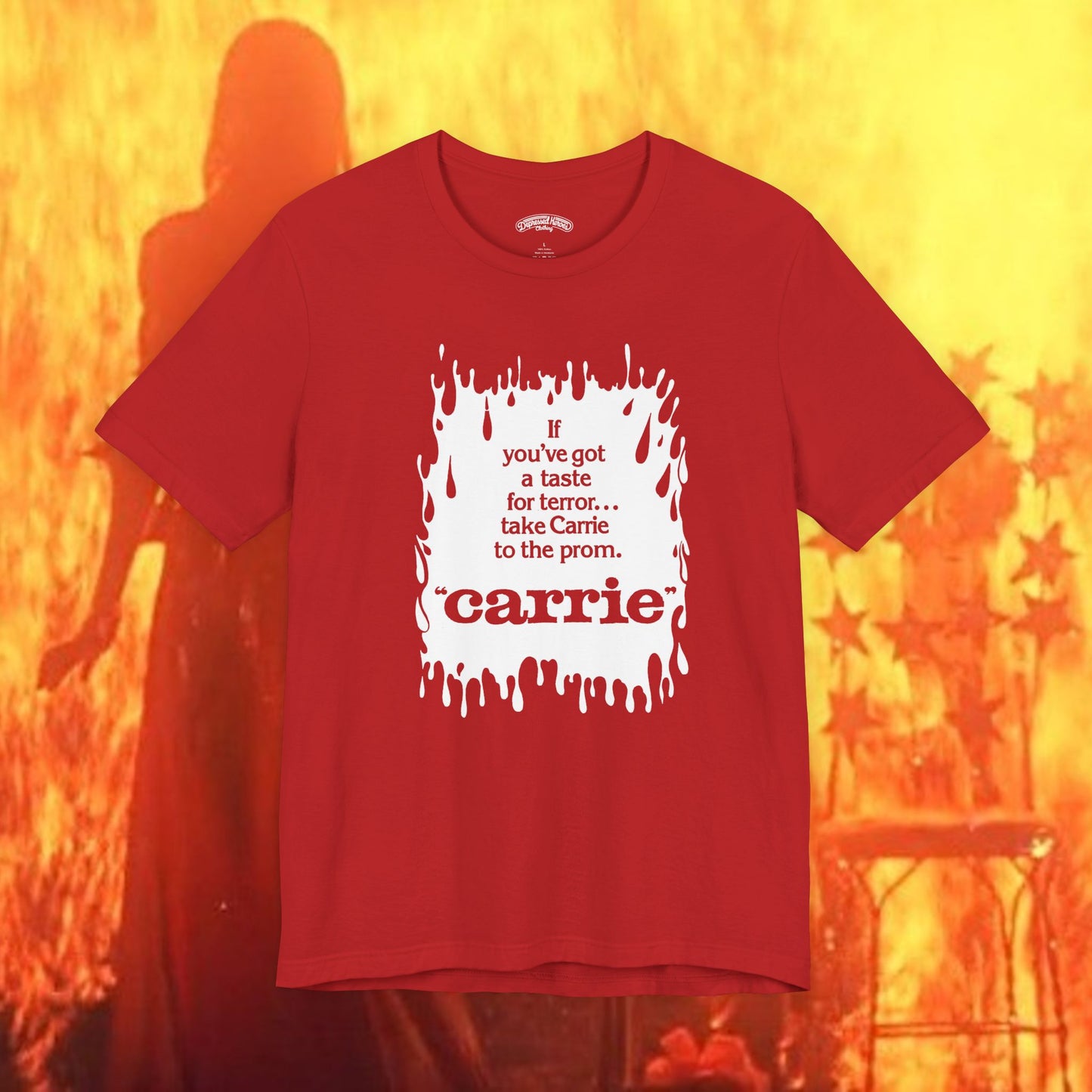Carrie 1976 promo design T-Shirt