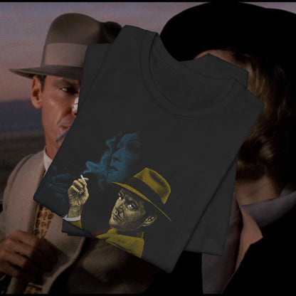 Chinatown Noir Jack Nicholson Faye Dunaway Vintage Film Graphic Tee
