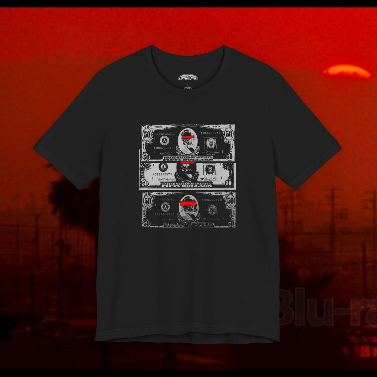 To Live Die and Die in LA double sided T-Shirt