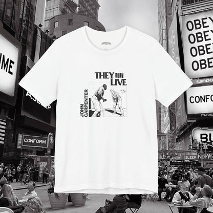 They Live meets Black Flag mash up T-Shirt