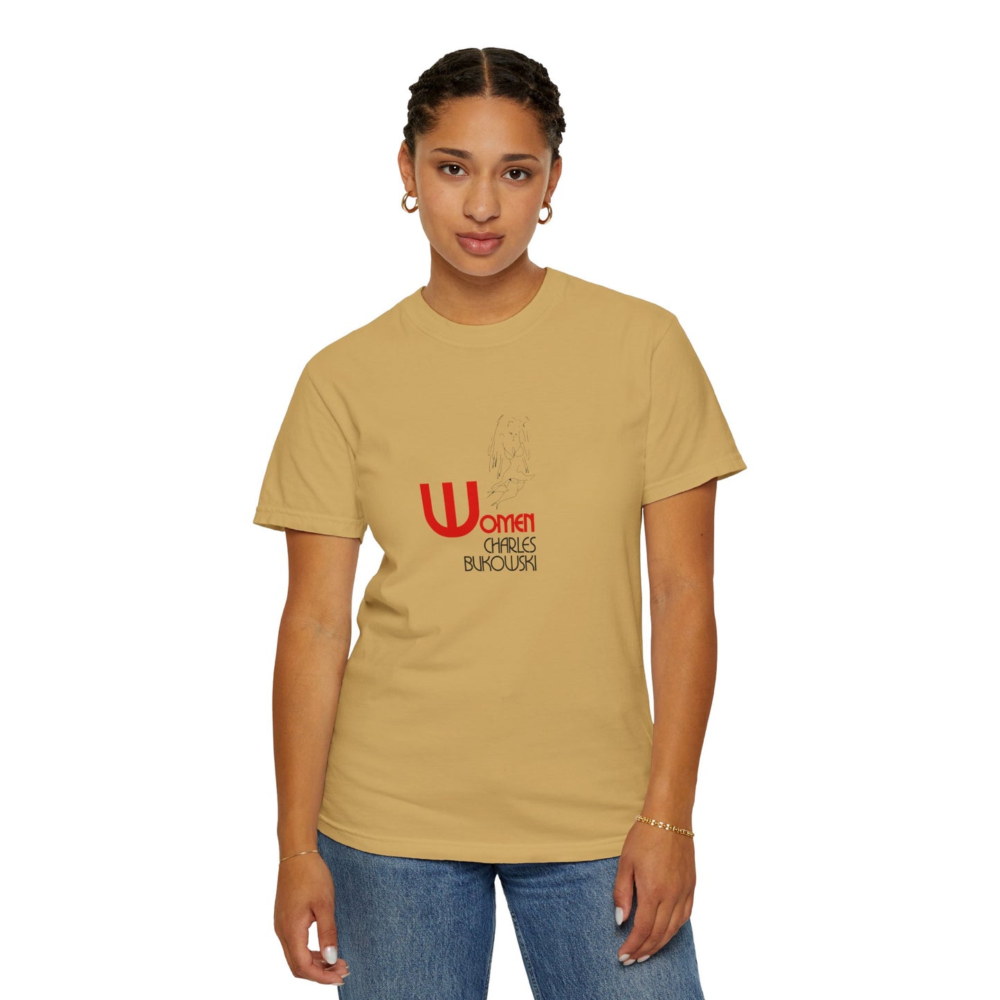 Women Charles Bukowski Vintage book cover T-Shirt
