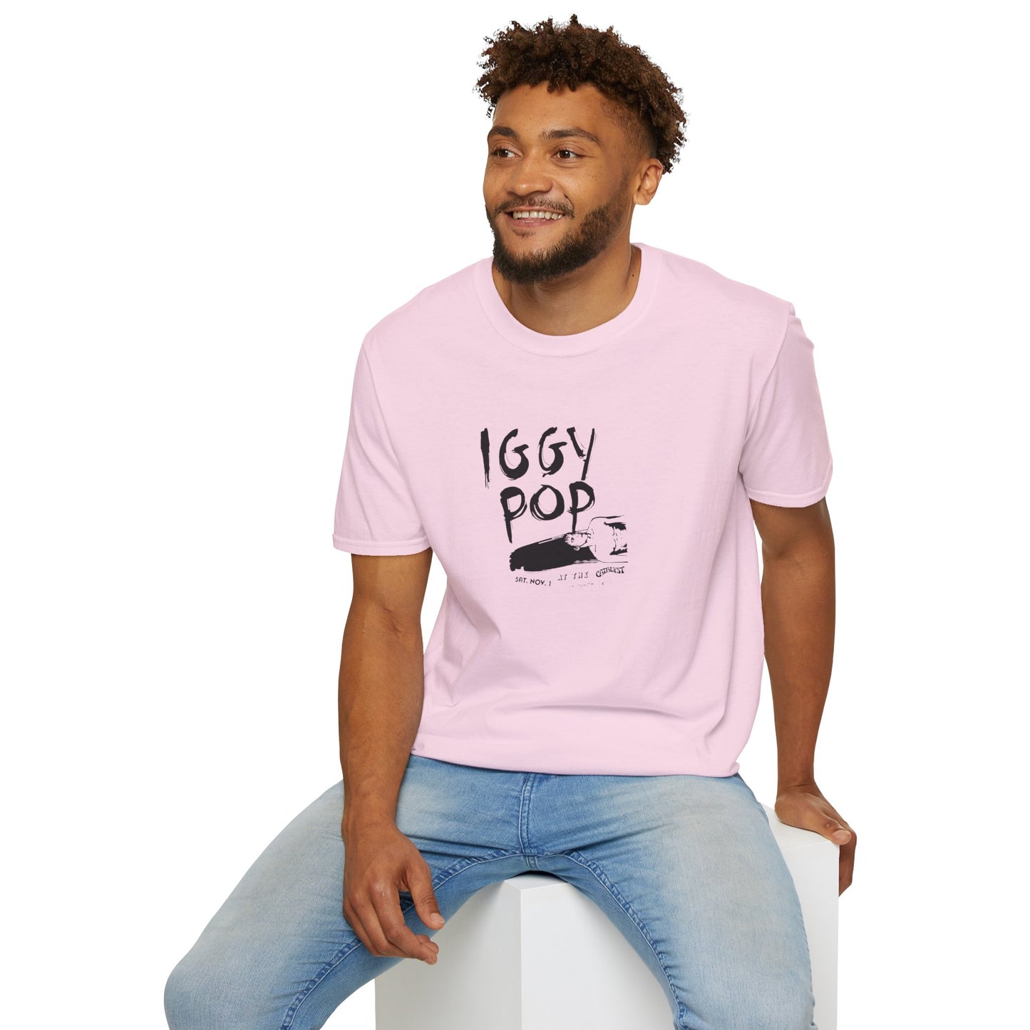 Iggy Pop live flyer Catalyst Santa Cruz T-Shirt