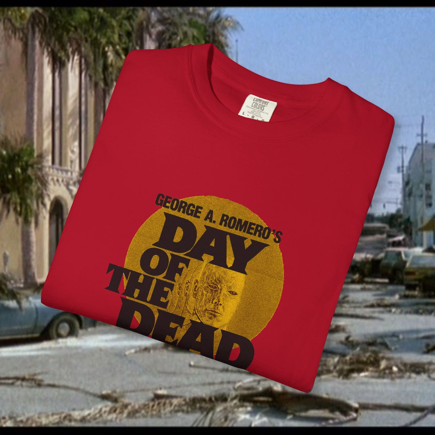 Day of the Dead Graphic T-Shirt — Vintage Horror Movie Design