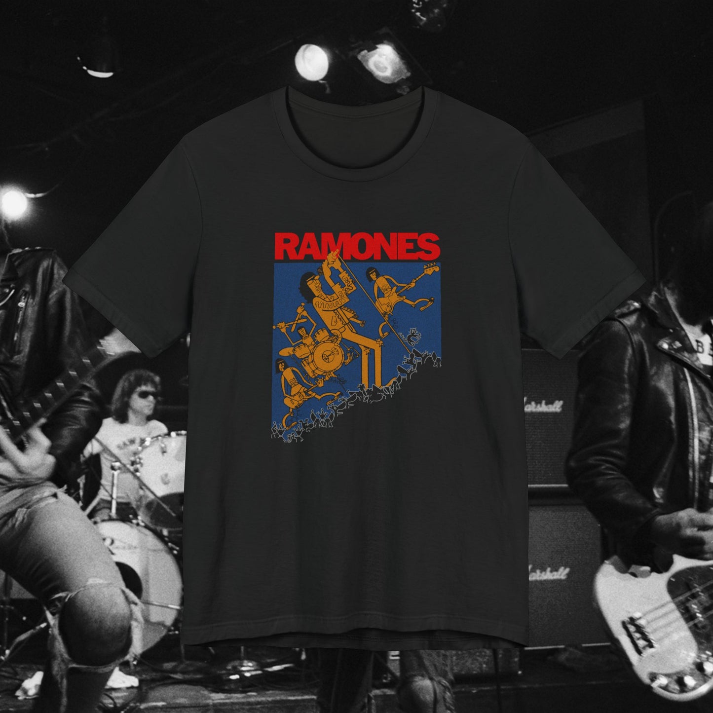 Ramones Vintage Australian Tour flyer 1983 T-Shirt
