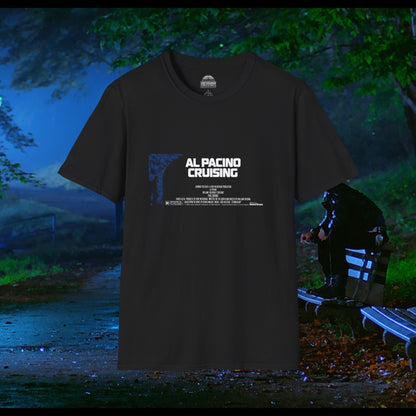 Al Pacino Cruising billing block William Friedken — Vintage T-Shirt