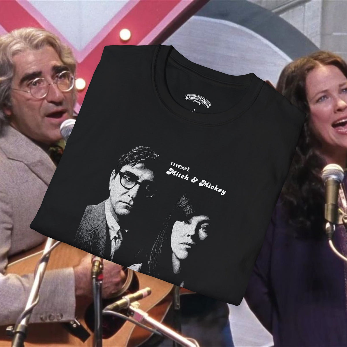 A Mighty Wind meet Mitch and Mickey T-Shirt