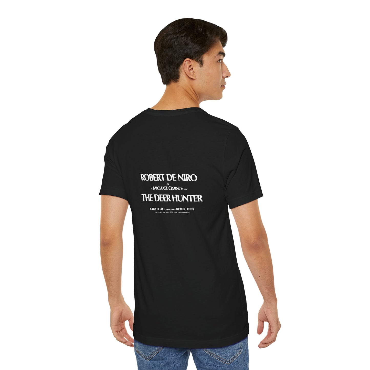 The Deer Hunter Movie Robert De Niro double sided T-Shirt