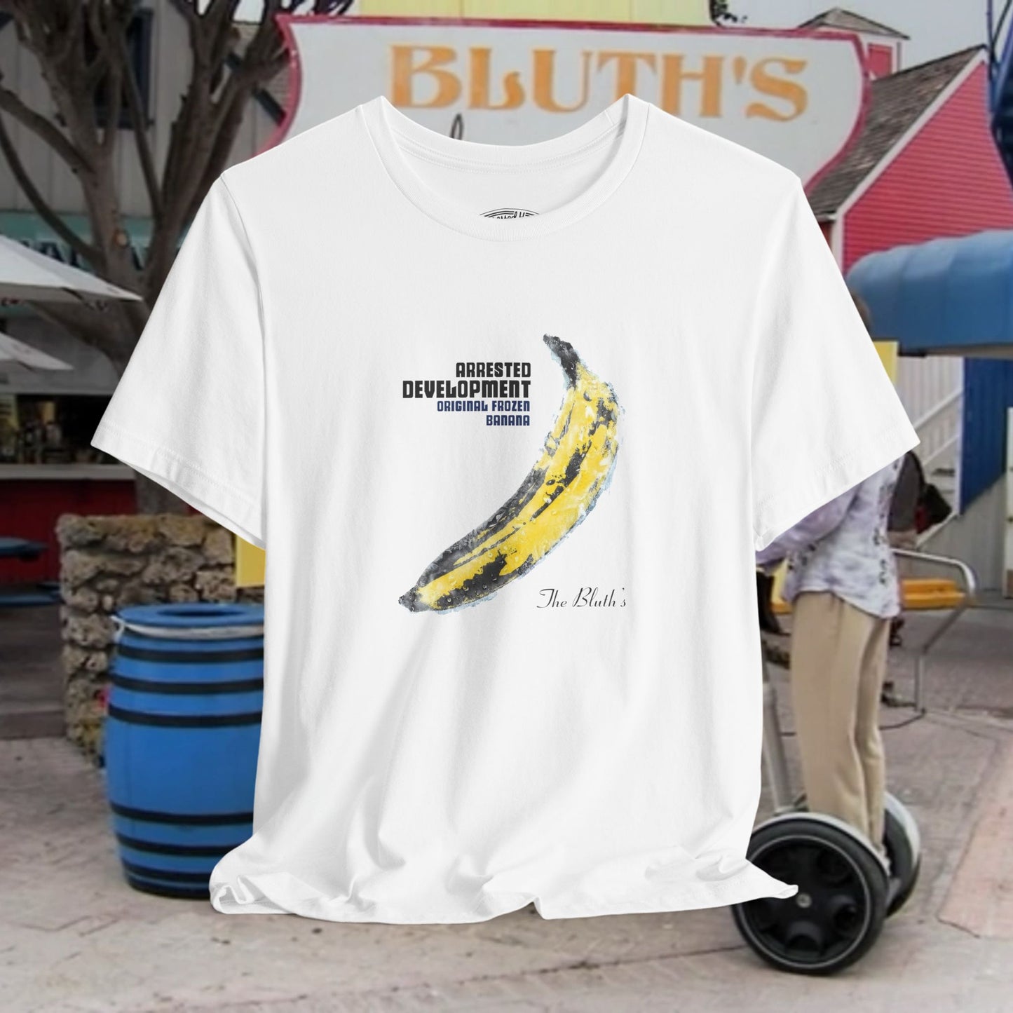 Arrested Development meets The Velvet Underground frozen banana T-Shirt