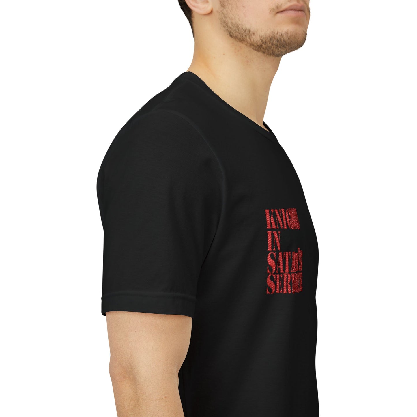 Knights in Satan’s Service embroidered T-Shirt