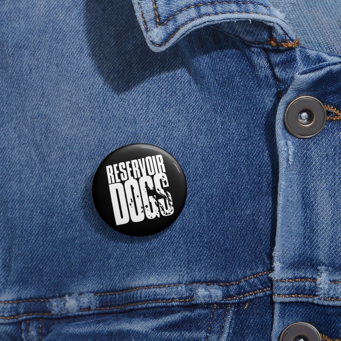 Reservoir Dogs promotional pin button faithful reproduction of the original